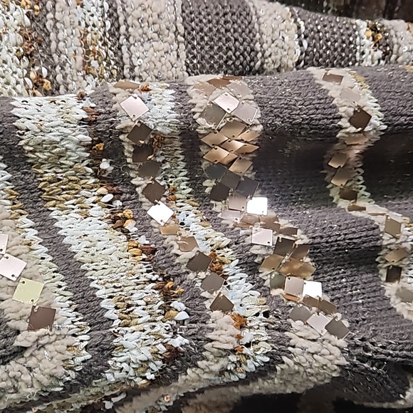 Chicos Glitz Cardigan Sz 2 (L) - Picture 2 of 8